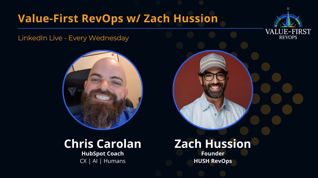 Value-First RevOps with Zach Hussion - Onboarding Time to Value