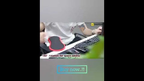 Computer arm rest #naksgadgets #computeraccessories #laptopgadgets #armrest #shoulderpain #gadgets