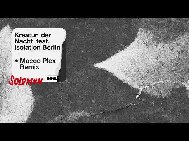 solomun - kreatur der nacht (feat. isolation berlin) (w)