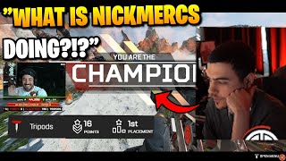 TSM ImperialHal reacts to NICKMERCS after getting his FIRST win in ALGS!