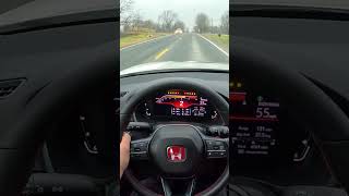 0-60 wet SPEED Test / 2023 Honda Civic Type R