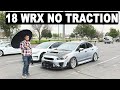 AWD BURNOUT 2018 WRX