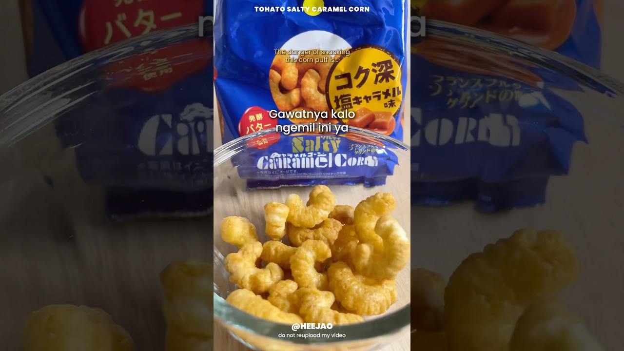 Tohato Salty Caramel Corn 👍