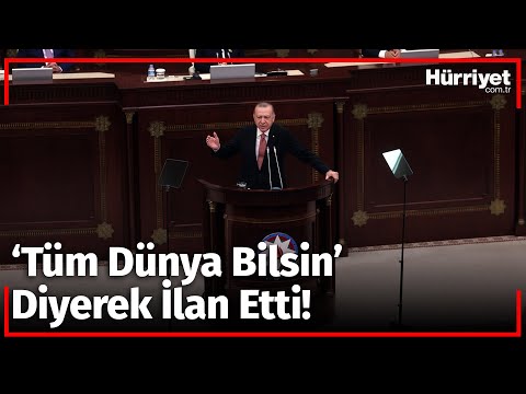 Cumhurbaşkanı Erdoğan, Azerbaycan Meclisi'ne Hitap Etti!