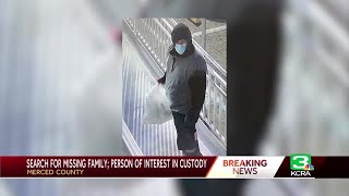 Person of interest in Central Valley family kidnapping in custody, is critically wounded