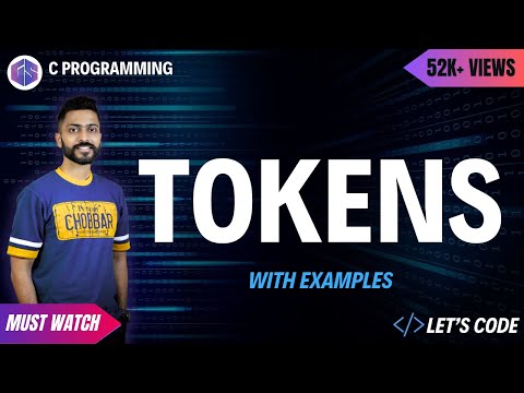 Tokens in C programming with Example | C Programming for Beginners🧑‍💻👩‍💻