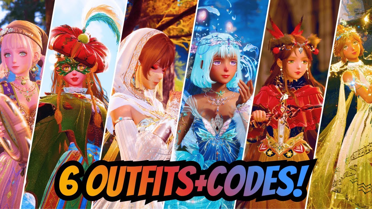 Medieval Fantasy Core! 6 Outfits Using the Forest Fairy/Bard Banner Pieces | Infinity Nikki 2.1