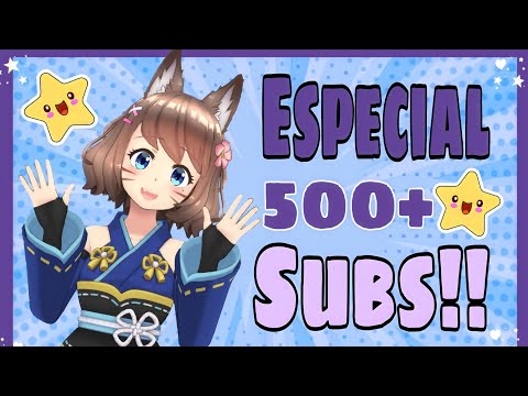 ESPECIAL 500+ Subscriptores!!! ✨ Muchas gracias!! UwU💜✨