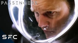 Passengers | Jim Saves The Ship! | Full Epic Scene! | Chris Pratt | Jennifer Lawrence