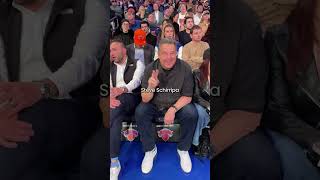 look at all the friends courtside at the garden 👀 #knicks #nba #basketballshorts #celebrities