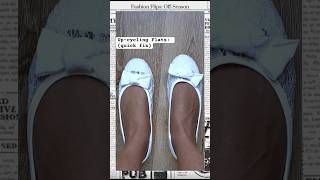 Flats Dont Have To Look Dated Up-Cycling Lace Flats