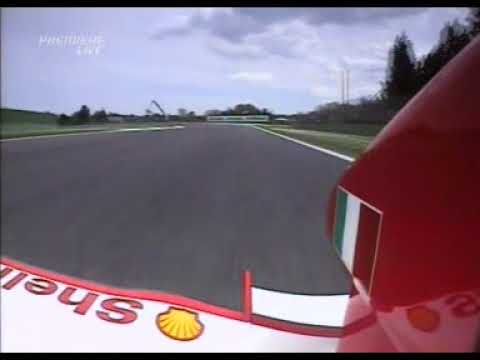 Видео: MICHAEL SCHUMACHER IMOLA 2005 QUAL LAP ONBOARD