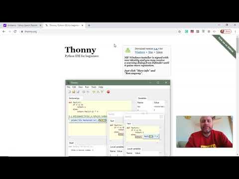 Downloading Thonny