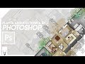 Como hacer planta con Photoshop | Photoshop para Arquitectos | Imagina 3D