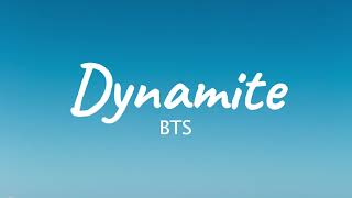 BTS (방탄소년단) - Dynamite (Lyrics)