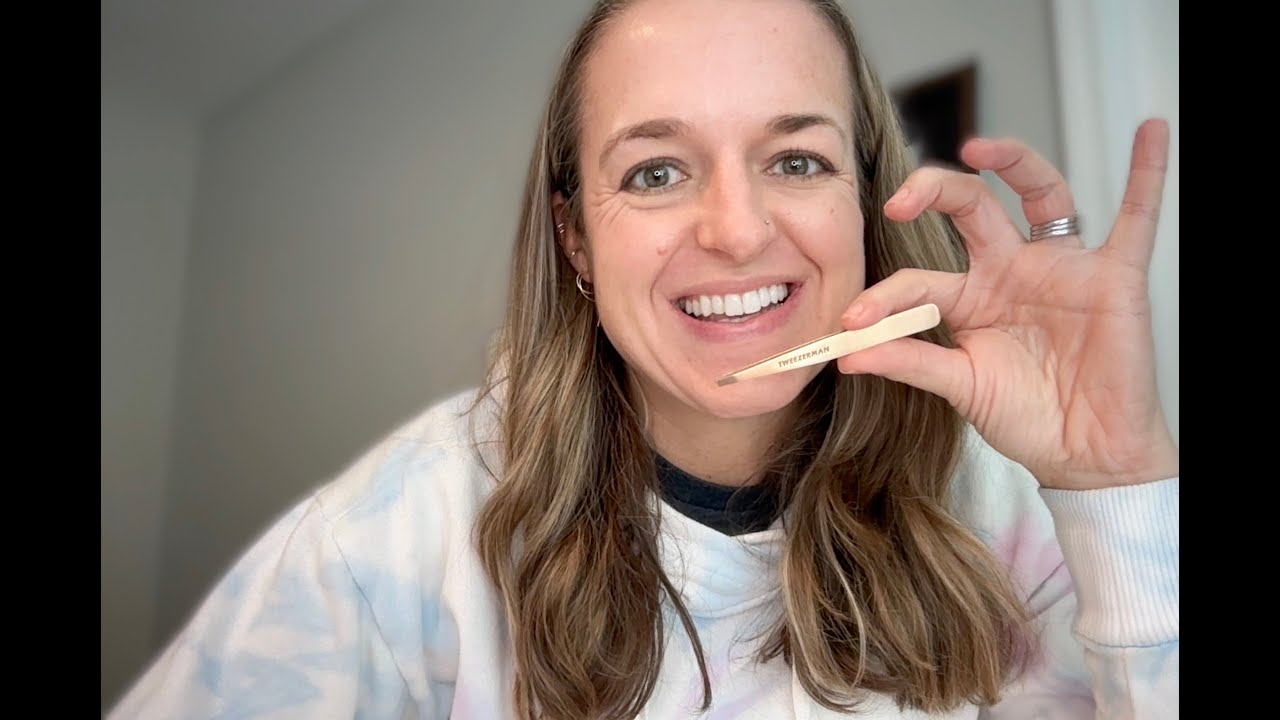 Скошенный пинцет Tweezerman Rose Gold - ОБЗОР - Очень хорош!!