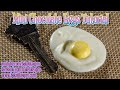 Easy Mini Sunny Side Up Chocolate Eggs Tutorial