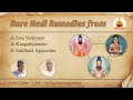 Rare Nadi Remedies from Siddhars - Sunil John with Sathyanarayanan