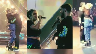 El Beso de Anuel AA y Karol G en Concierto💋 | Distintas Tomas HD📽 | Culpables