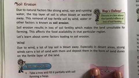 Class 5th chapter 7 Soil Lecture 3