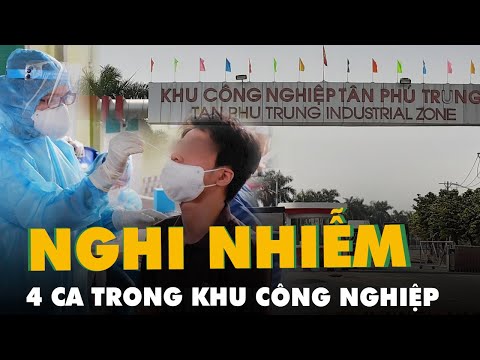 Video TP.HCM: 4 ca nghi nhiễm là công nhân trong Khu công... - youtube