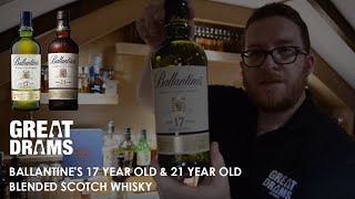 Whisky Tastings / Review: Ballantine's 17 Year Old & 21 Year Old Blended Scotch Whisky Video Review