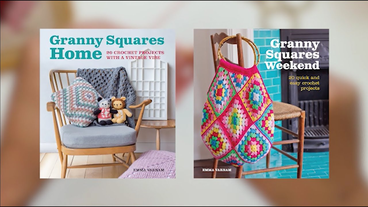 Granny Squares: 20 Crochet Projects with a Vintage Vibe – Wool n Stuff