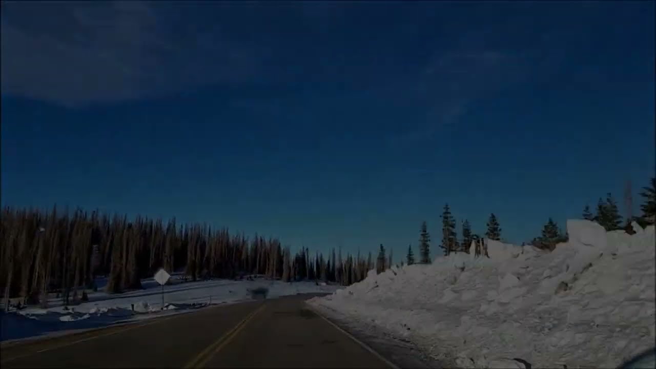 Colorado - Lake City - Highway 149 - Timelapse - March 2022