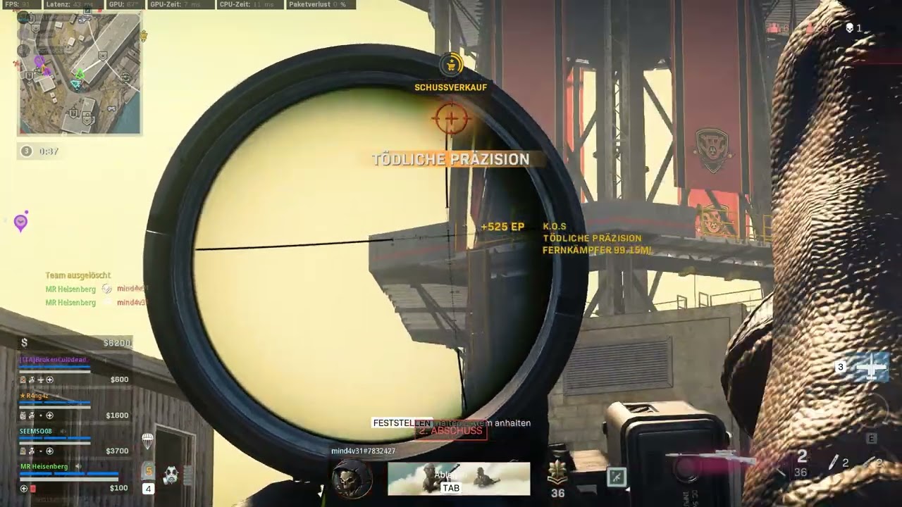 COD Warzone Unlucky Kill