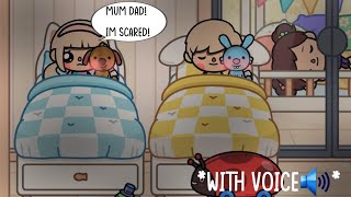 Lila had a nightmare!😰*with voice* | Toca Life Family Roleplay