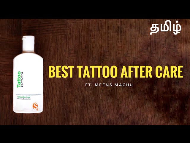 Applying VASELINE or A&D ointment on new tattoo in tamil, Ep- 163, Ft.  Meens Machu 