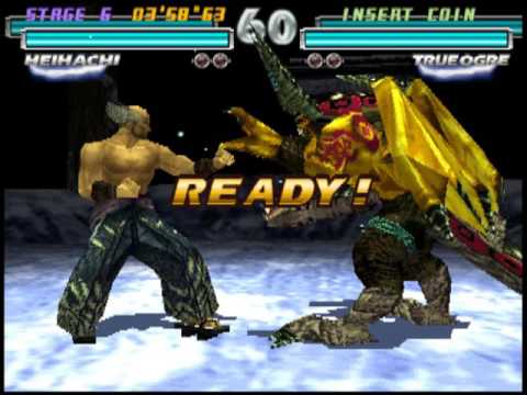 Tekken Tag 1 ( Arcade ) - Heihachi / Ogre Playthrough ( Aug 3, 2016 )