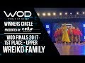 WREIKO Family | 1st Place Upper | Winner's Circle | World of Dance Finals 2017 | #WODFINALS17