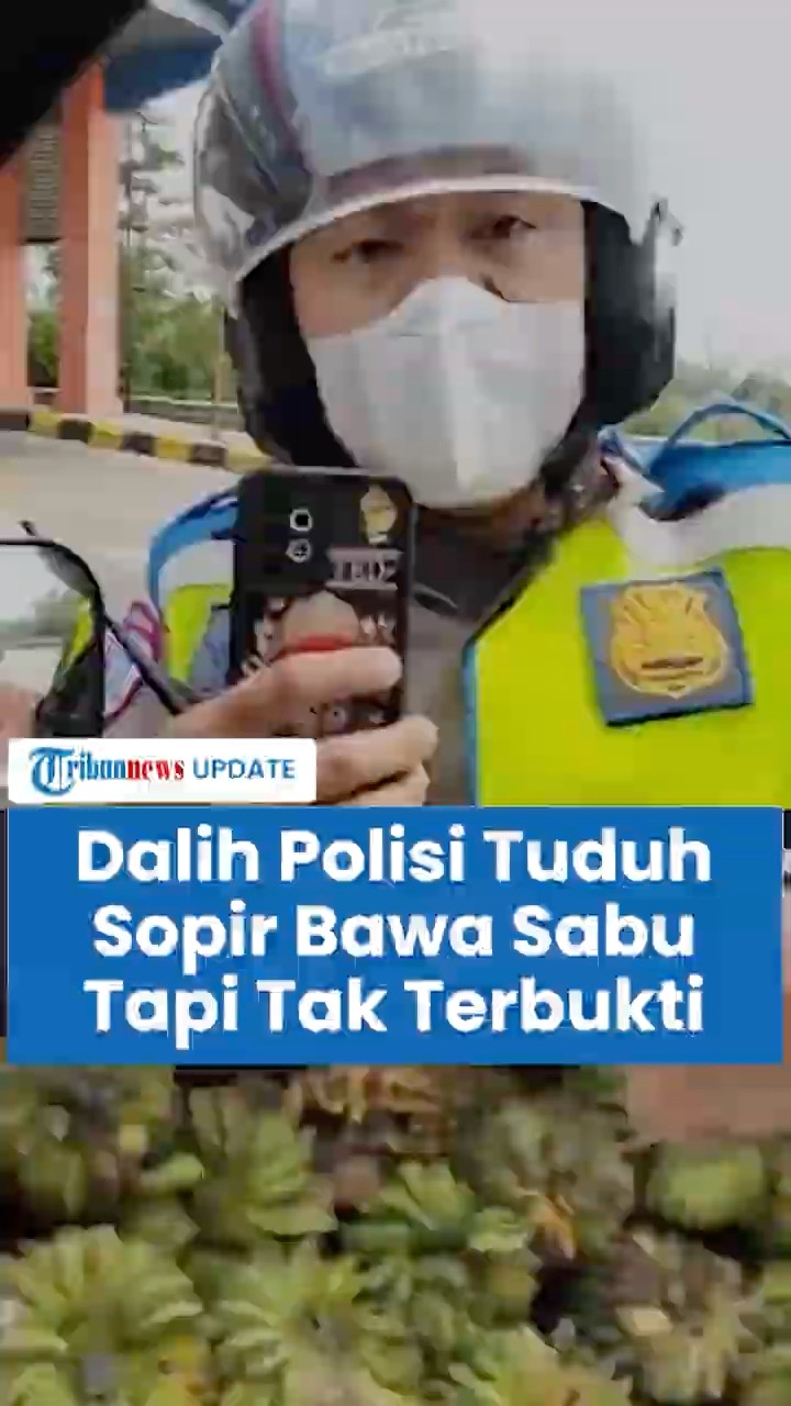 Dalih Polisi Palembang Bantah Tuduh Sopir Truk Pisang Bawa Sabu: Saya Tidak Menuduh, tapi Mencurigai