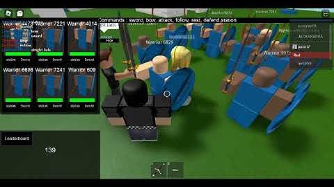 create your own noob army.. the attack