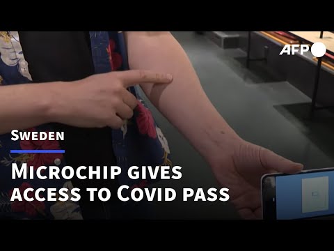 Microchip allows you to carry your Covid pass under your skin | AFP
