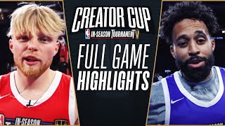 In-Season Tournament Creator Cup 🏆 | FULL GAME HIGHLIGHTS | Ft. @TristanJass , @Jesser & @ypkraye