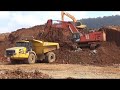 Hitachi zaxis 870 loading bell articulated dumptruck #hitachi #excavators #alatberat
