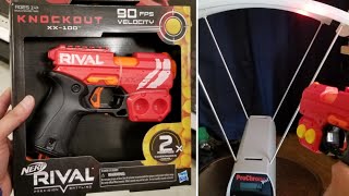 Review: Nerf Rival Knockout XX-100  - Agile \u0026 Fast (90 FPS) Blaster