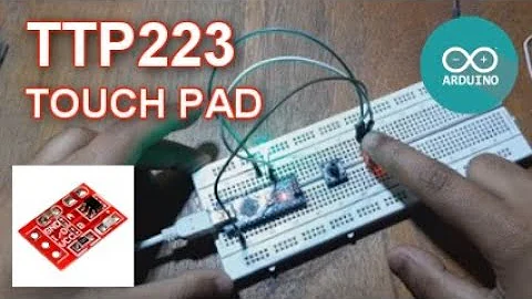 TTP223 Touch sensor with Arduino