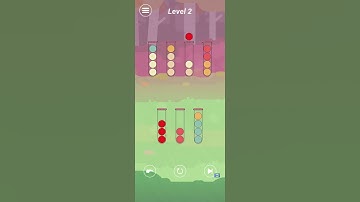 Ball Sort Puzzle Hard Level 2 gameplay (iOS Android)