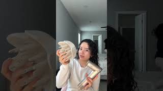 A very simple curly hair routine 👩🏻‍🦱🩷