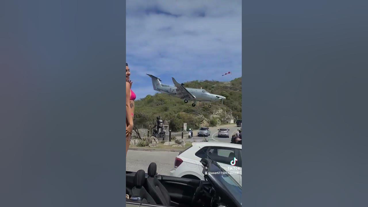 Tropic Swim at St. Barthelemy Airport - YouTube