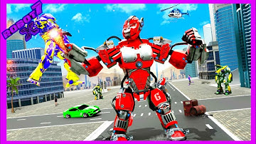 Angry Gorilla Robot Car Transformation: Robot Game Android gameplay
