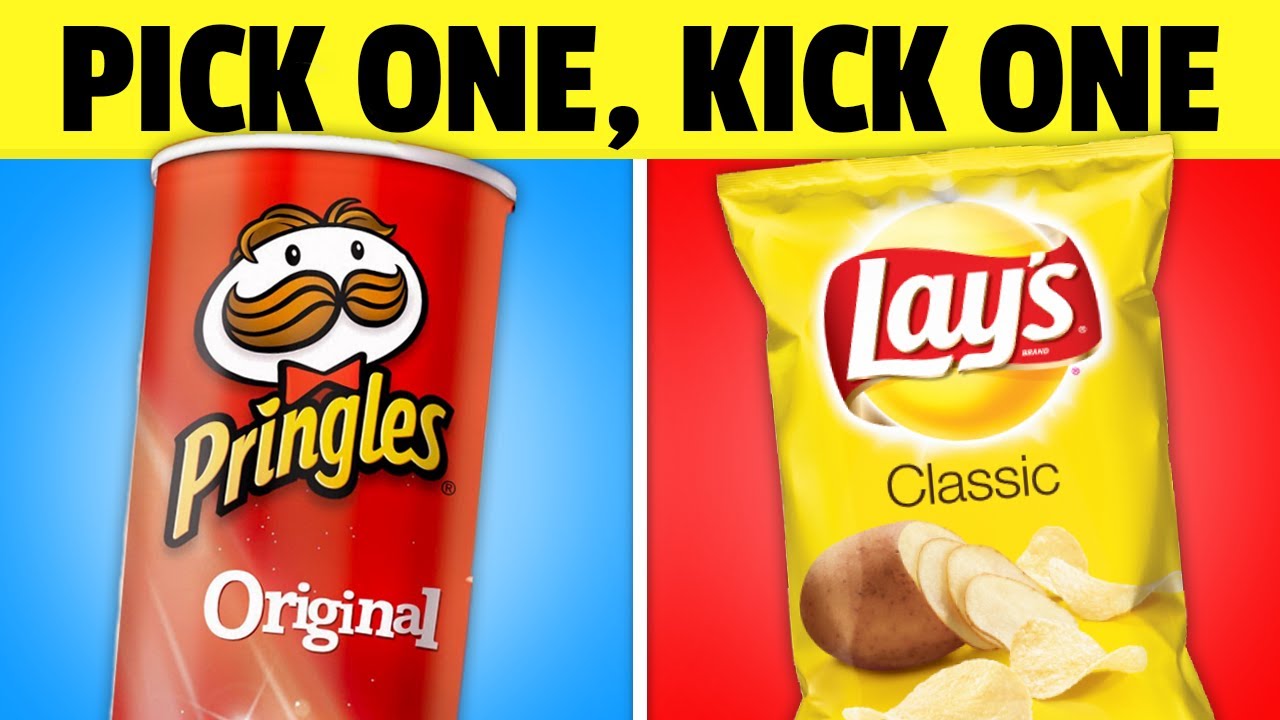 Pick One, Kick One Junk Food Edition YouTube