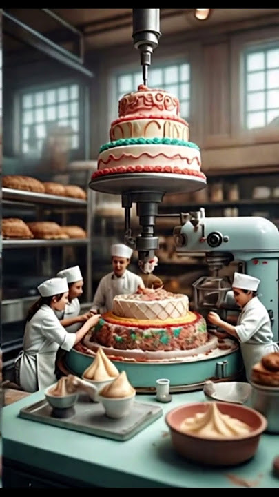 “Tiny Chef Bakes the WORLD’S BIGGEST Cake! 😱🎂” #epiccooking #minichef #foodchallenge #viralvideo