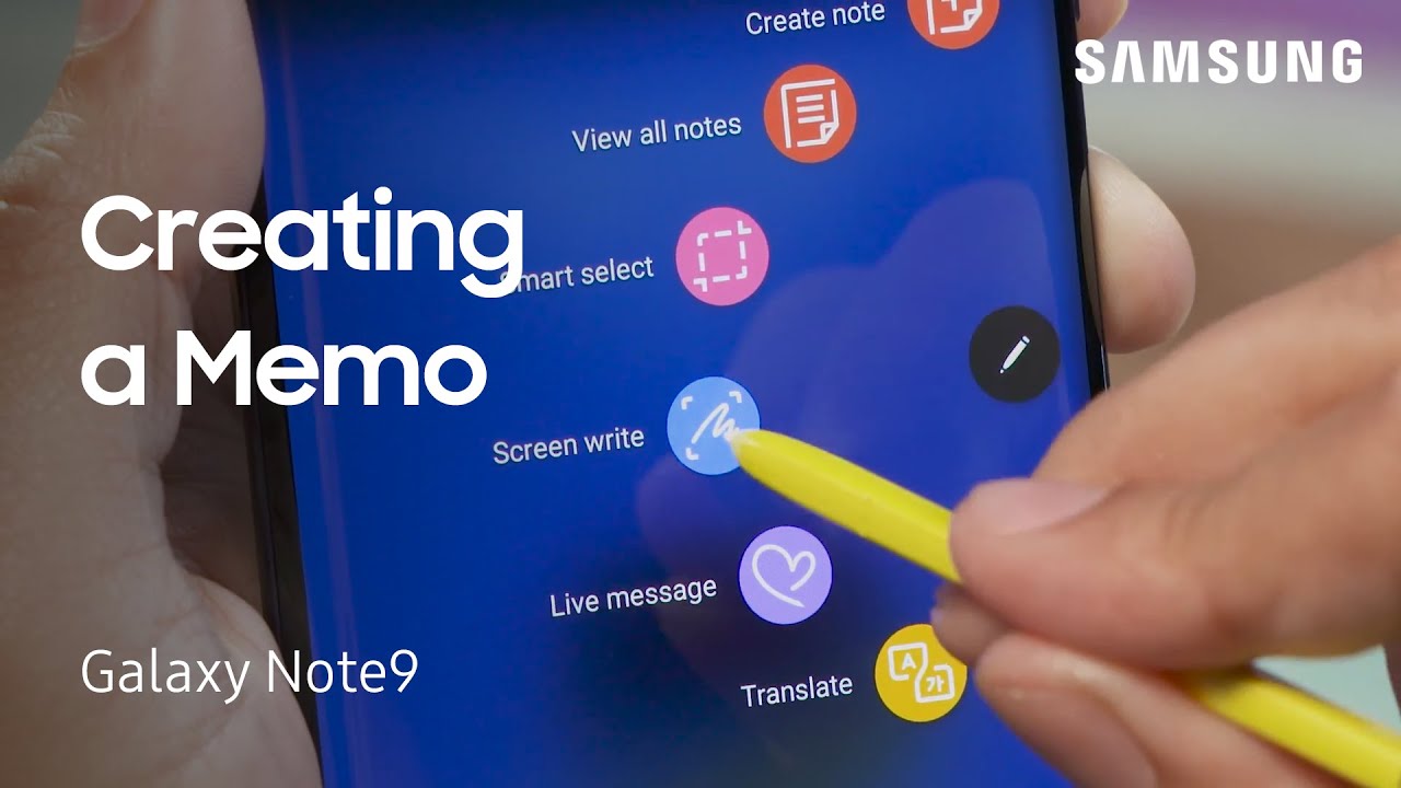 How to use Screen Off Memo On Your Galaxy Note phone  Samsung US