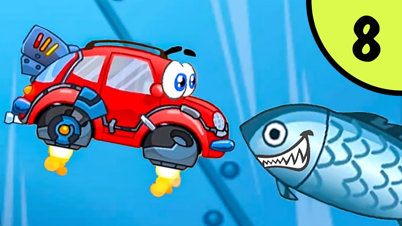 МАШИНКА ВИЛЛИ #8 - Путешествие во времени. Часть 2. Мультик про машинки ...