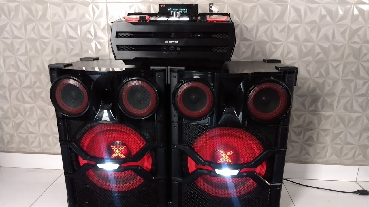 NOVA AQUISIÇÃO LG CM 9740 😱 POTÊNCIA PURA🔥