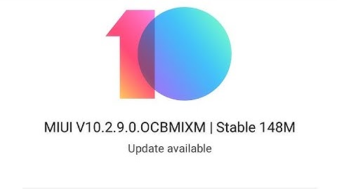 Redmi 6A MIUI 10.2.9.0 OCBMIXM Update Rolling Out | and March security patch up Android Pie Update